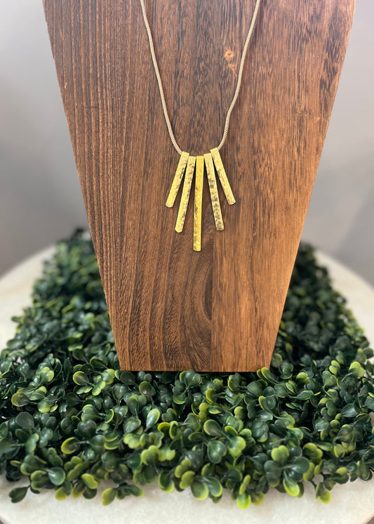 Gold Pendant Necklace