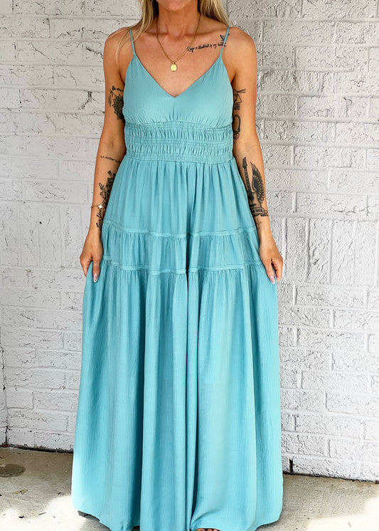 Midi Dress in Mint