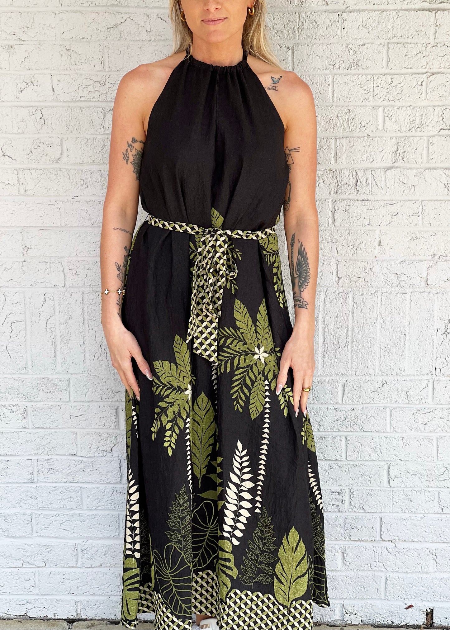 Palm Maxi Dress