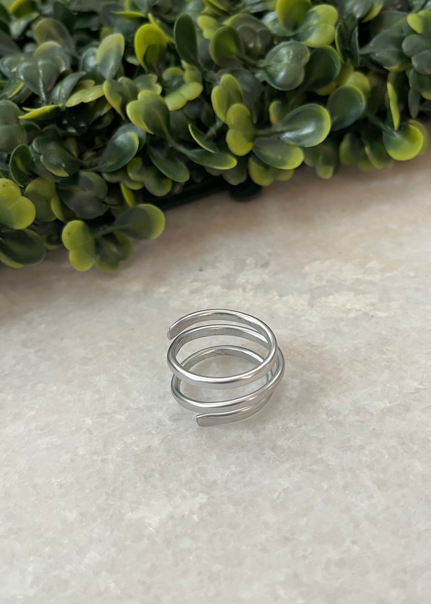 Silver Wrap Ring