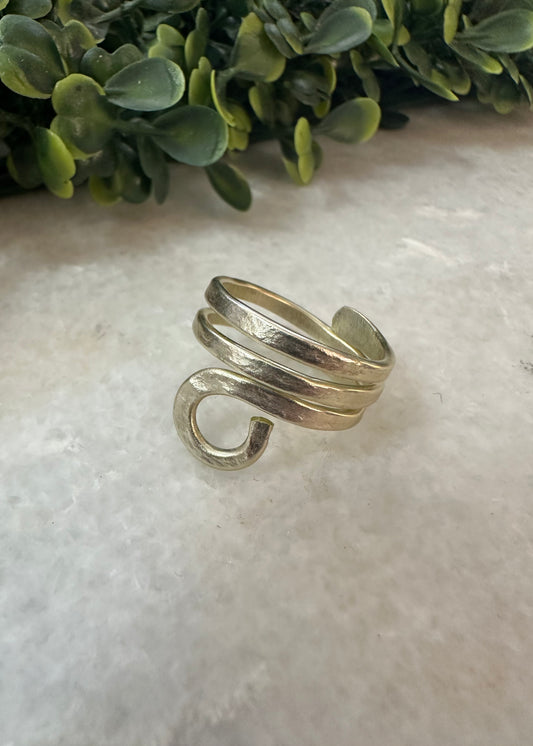 Champagne Loop Wrap Ring