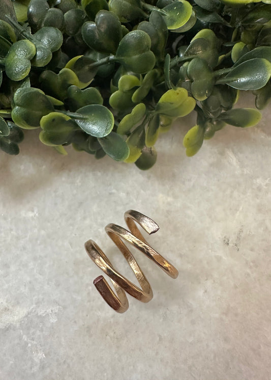 Rose Gold Wrap Ring (small)
