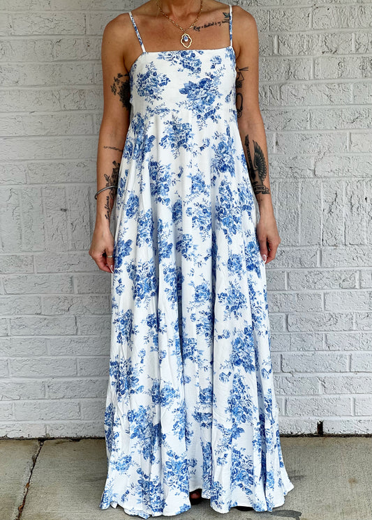Melanie Floral Maxi Dress