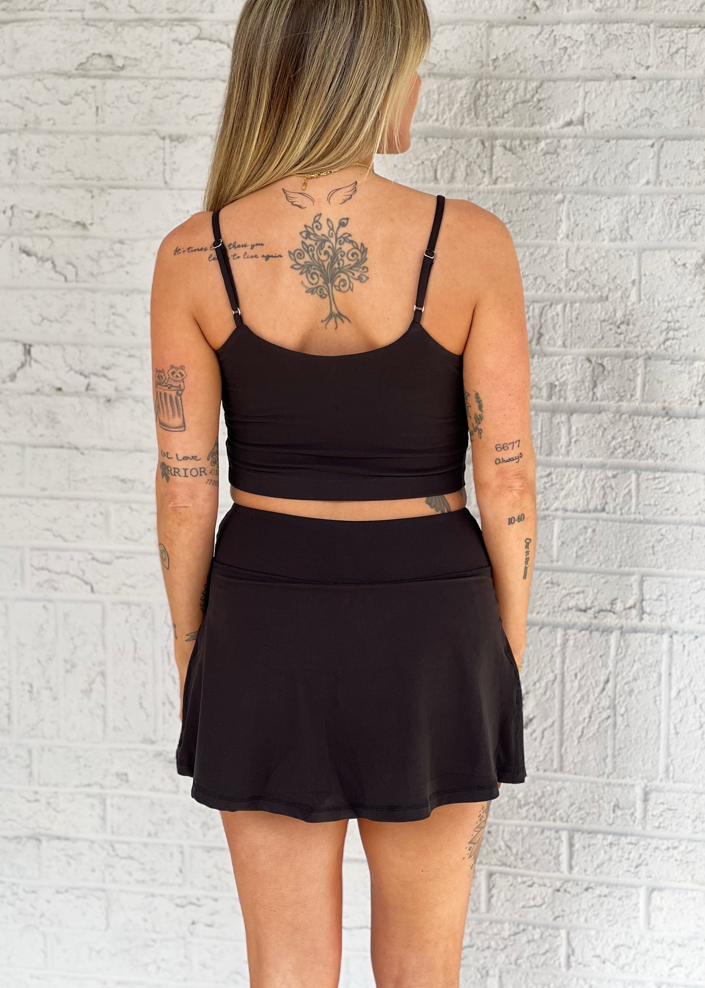 Black Skort