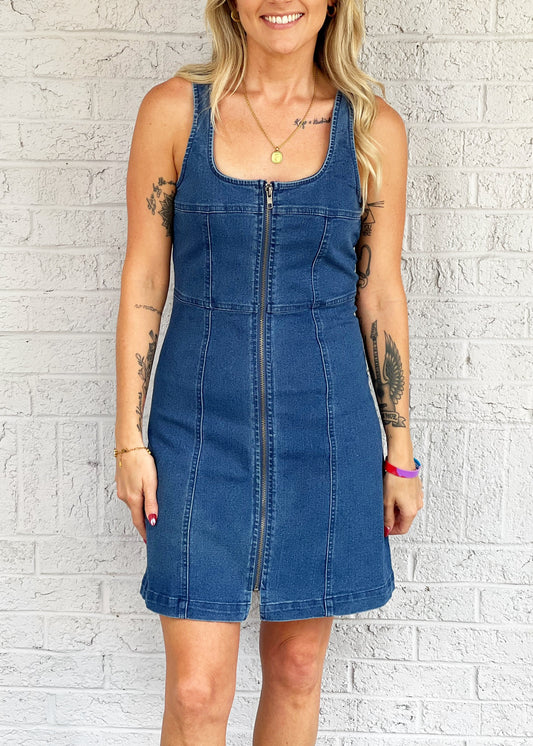 Darlin Denim Mini Dress