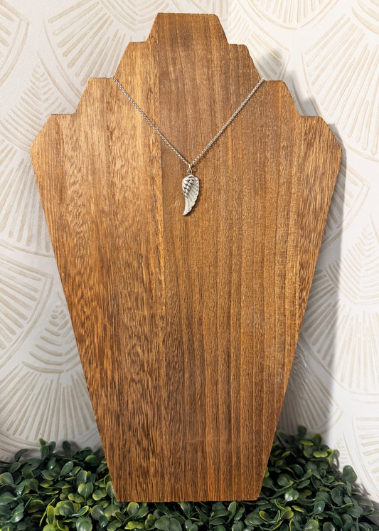 Serafina Crystal Wing Necklace