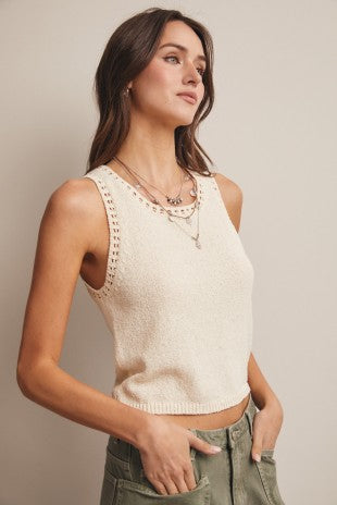 Crochet Knit Tank