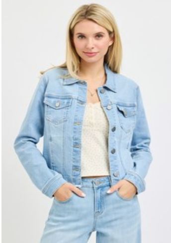 Fray Hemmed Jacket