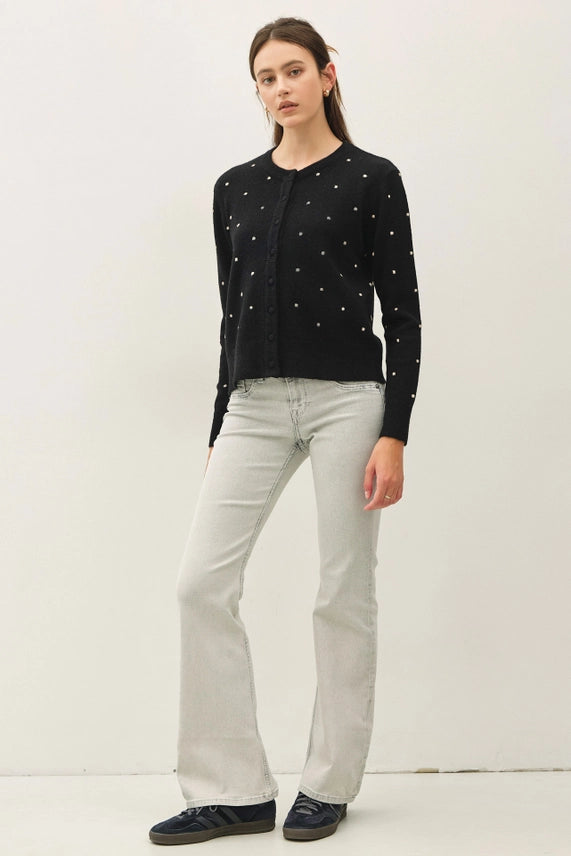 Dotted Cardigan